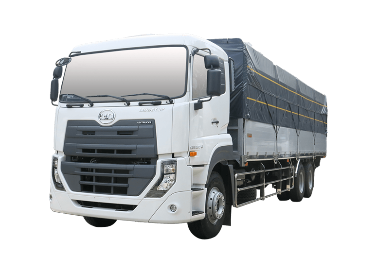 XE TẢI UD TRUCKS CDE 280 THÙNG MUI BẠT 9.1M WB5600 TP